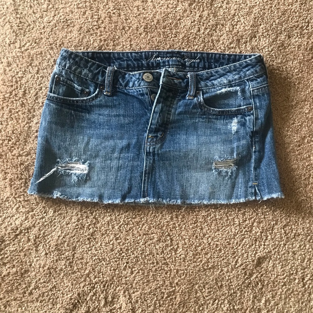 American Eagle jean skirt